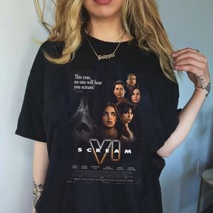 2023 Scream VI Movie Poster Shirt, Scream 6 Movie Shirt